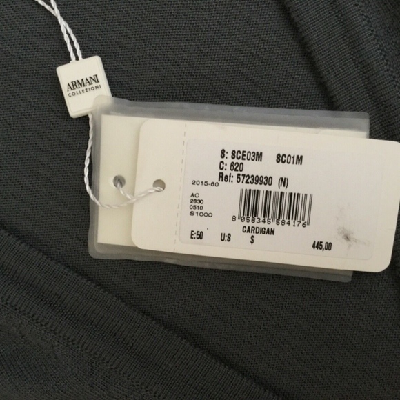 Armani Collection Cardigan - $500USD RETAIL!! - Picture 4 of 4